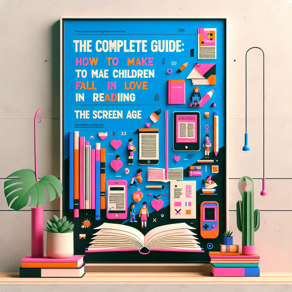 המדריך המלא: איך לגרום לילדים להתאהב בקריאה בעידן המסכים