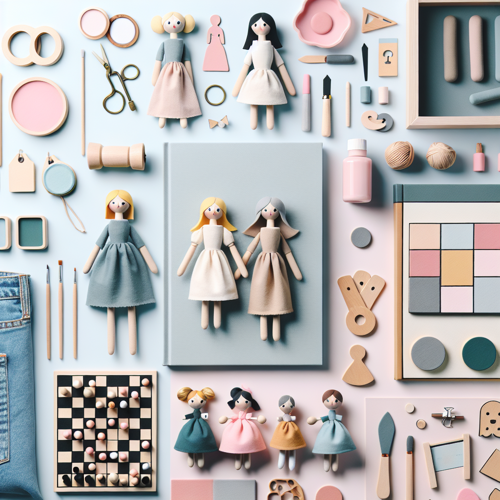 פעילות יצירה בעקבות ספר: להכין בובות ומשחקים של הדמויות