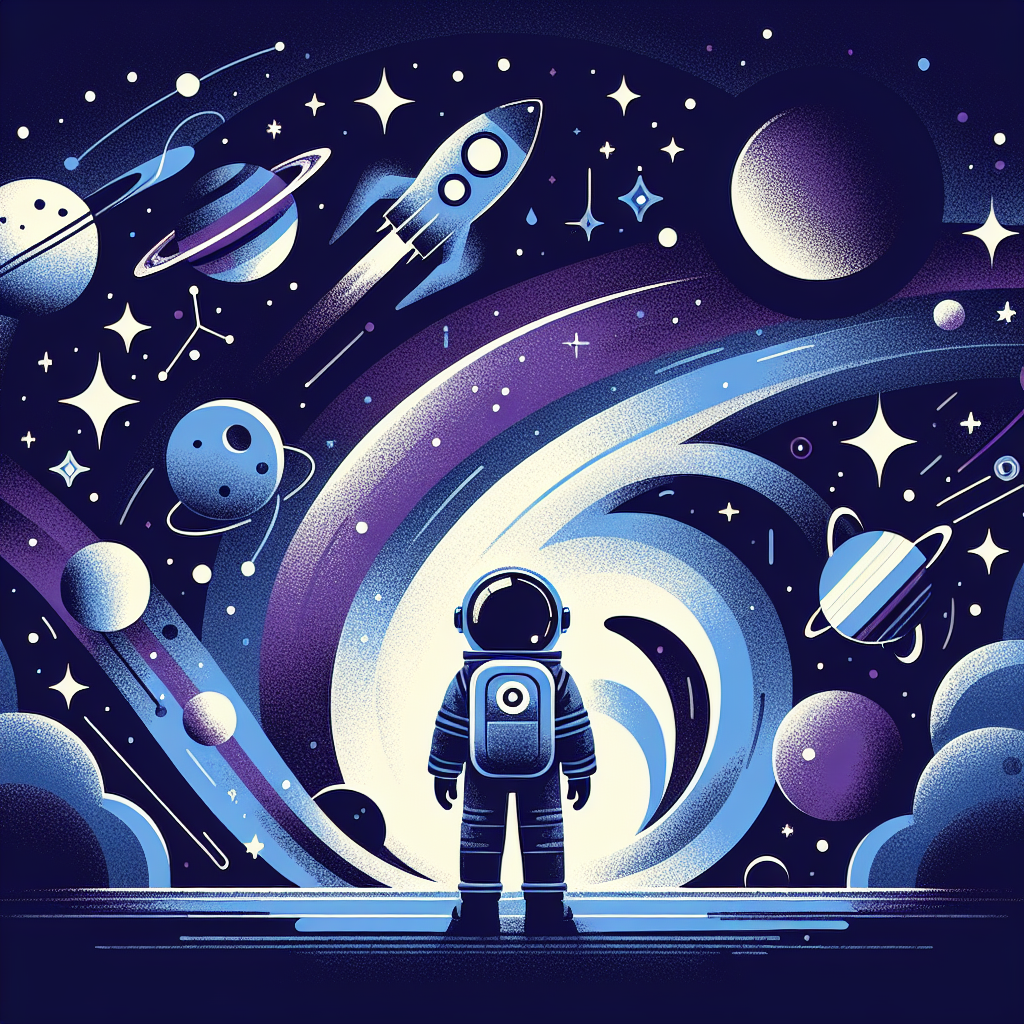 סיפורי מסע בחלל: לילדים שחולמים להיות אסטרונאוטים