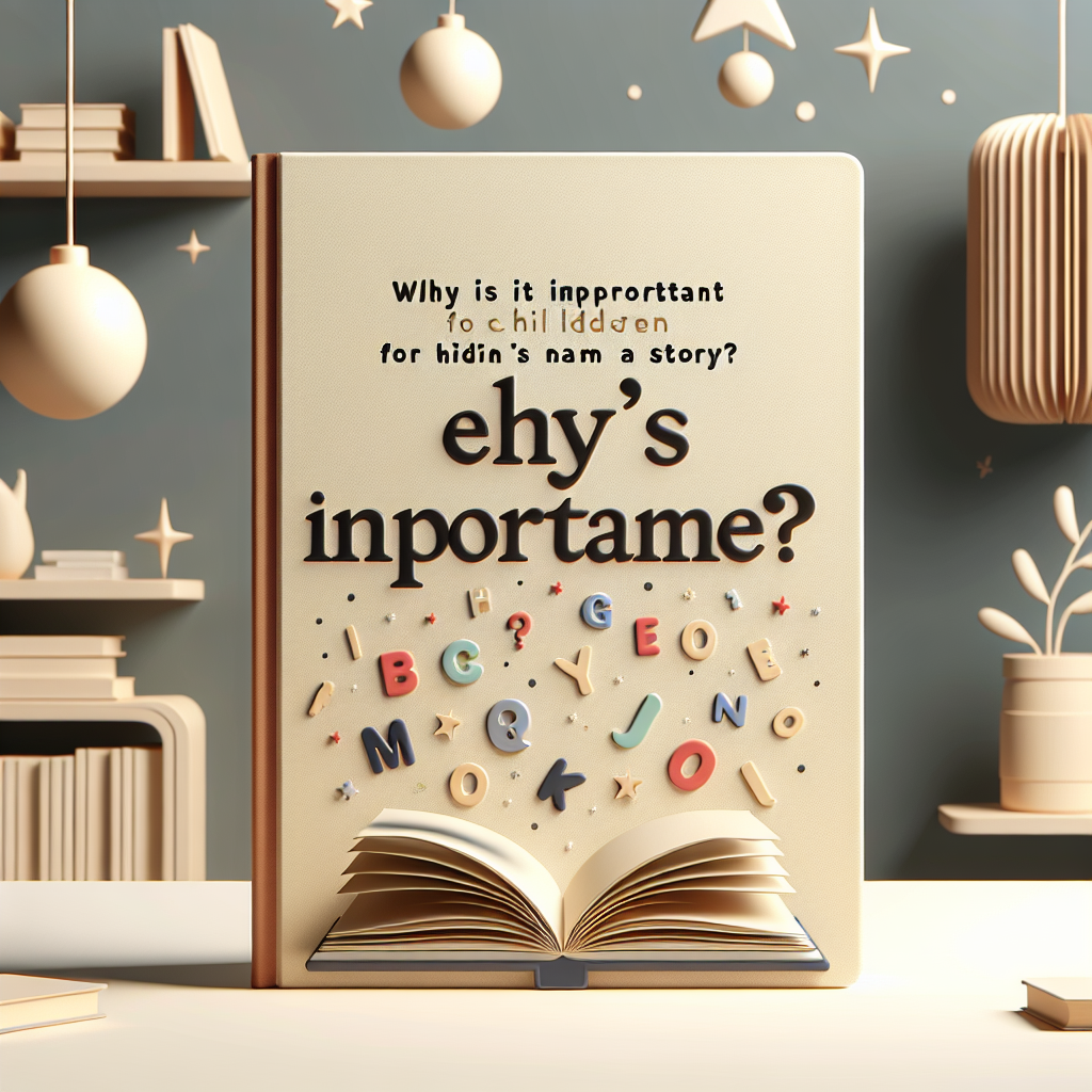 למה חשוב שילדים יראו את השם שלהם בתוך סיפור?