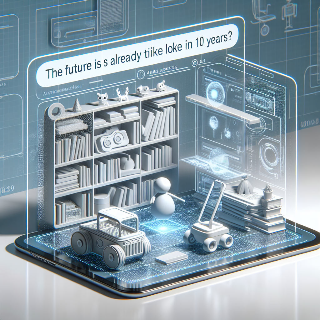 העתיד כבר כאן: איך ייראו צעצועים וספרים בעוד 10 שנים?