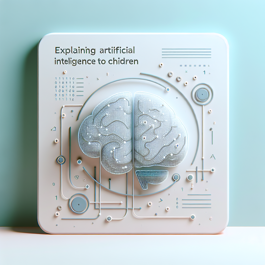 איך מסבירים לילדים מה זה "אינטליגנציה מלאכותית"?