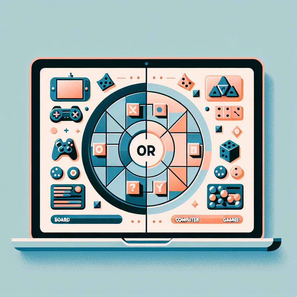 משחקי קופסה או משחקי מחשב? היתרונות של כל אחד