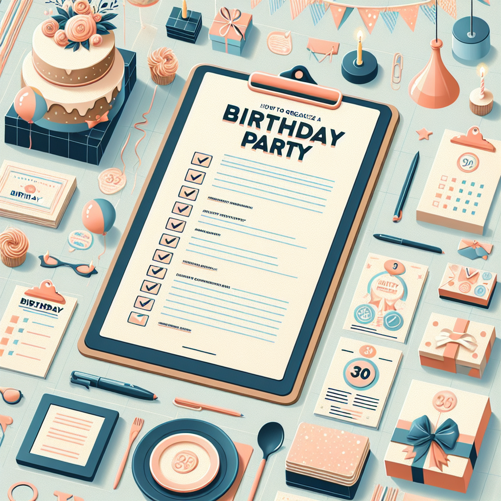 איך לארגן מסיבת יום הולדת נושא (Theme) בקלות