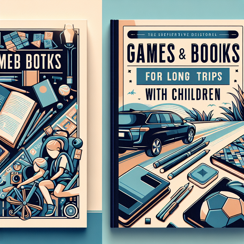 משחקים וספרים לנסיעות ארוכות באוטו עם הילדים