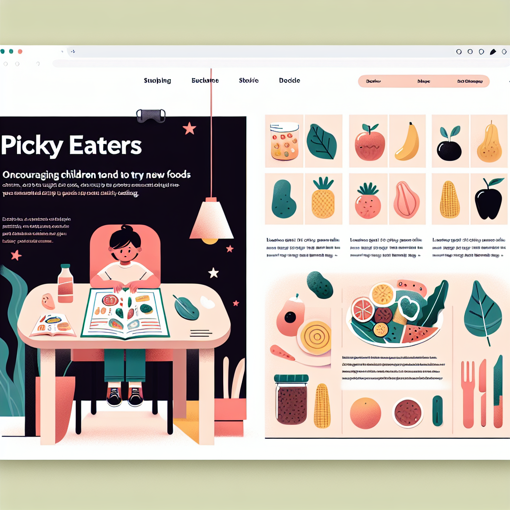 בררנות באוכל (Picky Eaters): איך לעודד ילדים לטעום מאכלים חדשים דרך ספר