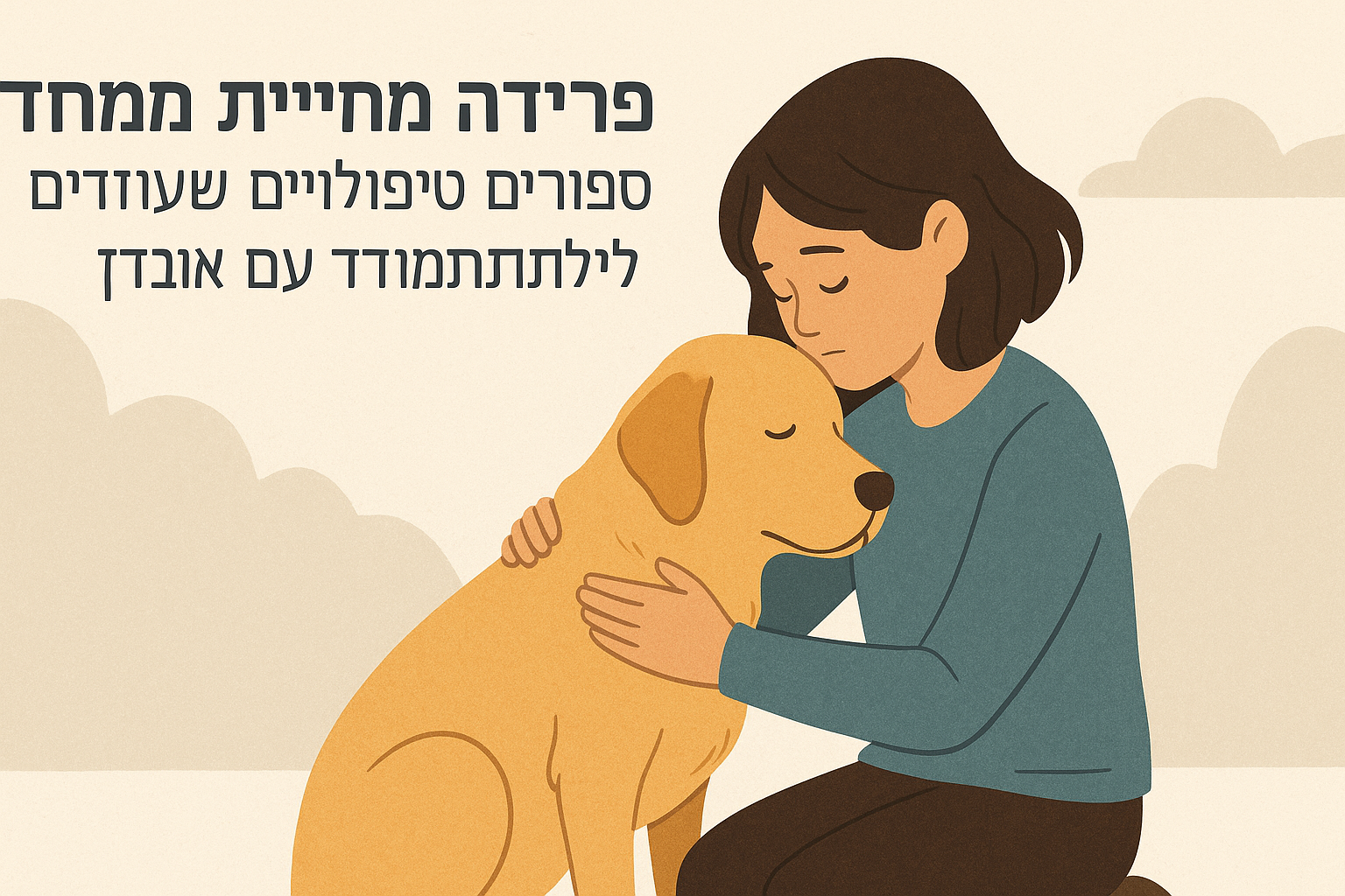 תמונת מאמר - פרידה מחיית מחמד: סיפורים טיפוליים שעוזרים לילדים להתמודד עם אובדן